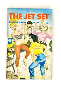 The Jet Set Maria Dubois 1966 Original After Hour Book Sleaze Reading Pulp - Imagen 1 de 4