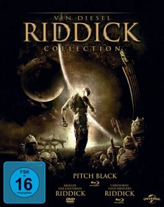 Riddick Collection - Pitch Black + Riddick (Vin Diesel) # BLU-RAY+DVD-NEU - Bild 1 von 6