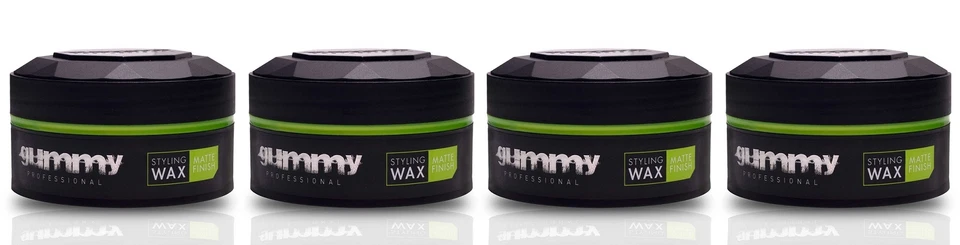 Gummy Styling Wax Matte Finish Haarwachs Haarwax 4 x 150 ml (27,65 EUR/l) - Bild 1 von 1