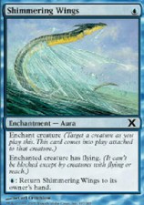 SHIMMERING WINGS X4 4 4X 10th Edition MTG Magic the Gathering Cards DJMagic