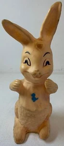 Conejo de juguete chirriante de goma Ashland de colección ~ 10 pulgadas de alto, todavía chirriando - Imagen 1 de 5