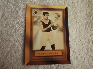 Ringside Boxing "GENE TUNNEY" #3 1996 series 1 Hall of Fame Trading Card - Picture 1 of 2