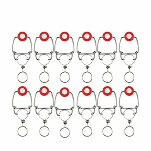 12PCS Ez Cap Flip Top Stopper Root Beer Bottles Replacement Swing Tops Homebrew - Picture 1 of 12