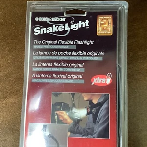 The Original Vintage '94 Black & Decker SnakeLight Flexible Flashlight  NEW - Picture 1 of 4
