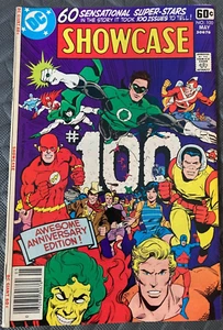 Showcase #100 Anniversary Issue DC Comics 1978 FN Green Lantern Flash Aquaman + - Picture 1 of 3