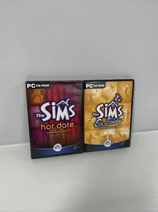 DIE SIMS IM URLAUB & HOT DATE - PAL - PC Spiel CD-ROM Erweiterungspaket - EA Spiele - Bild 1 von 2