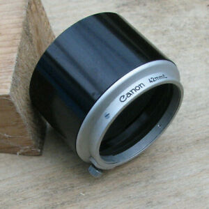 42mm clamp slip  on telephoto lens hood shade 40 x 54 series 7 trap