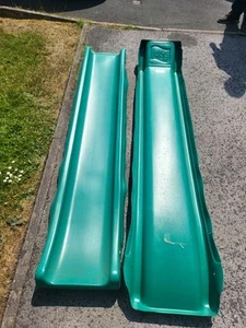 2m Straight Slide Chute Attachment Green. Pv8318 - Picture 1 of 3