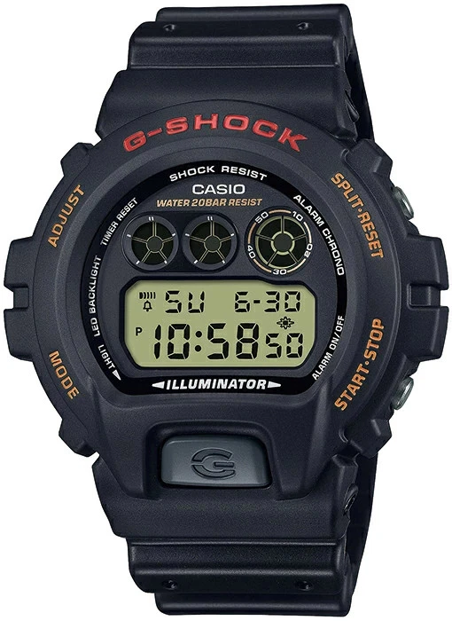 CASIO G-SHOCK DW-6900UB-9JF ILLUMINATOR Digital Watch Black 50mm