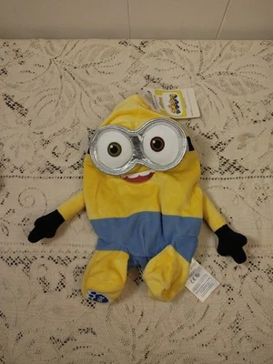 NEW Build a Bear Minion Bob Plush Overalls 13 Inch Unstuffed Minions NWT - Image 1 of 4