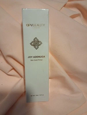 OPV Beauty Skin Gold Primer Joy Adenuga Brillante Dorado Bronce 1.0oz Foto 1 de 3