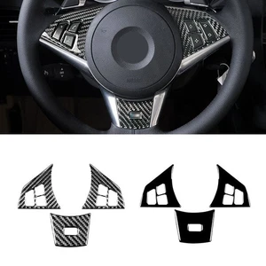 RHD Inner Steering Wheel Button Cover Trim For BMW 6 Series M6 E63 E64 2004-2010 - Picture 1 of 7