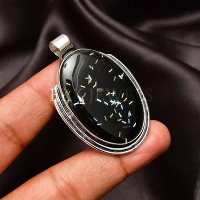 Ciondolo gioiello fatto a mano in argento sterling 925 con pietra preziosa... - Immagine 1 di 4