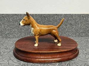 Vintage Goebel Bull Terrier Porcelain Dog Figurine W. Germany - Picture 1 of 7