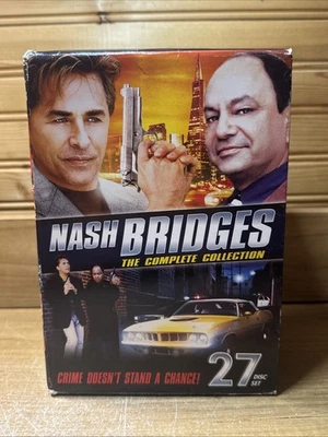 Nash Bridges: The Complete Collection Juego de caja de DVD de 22 discos Serie de TV Temporadas 1-6 Foto 1 de 4