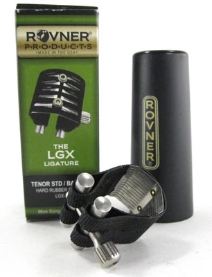 Ligadura Rovner LGX LGX-2R para boquilla de saxofón tenor de goma dura Foto 1 de 4