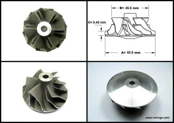 Turbolader Kompressor Rad SUBARU FORESTER 2.0 AWD CW20-261 49178-06310 - Bild 1 von 1