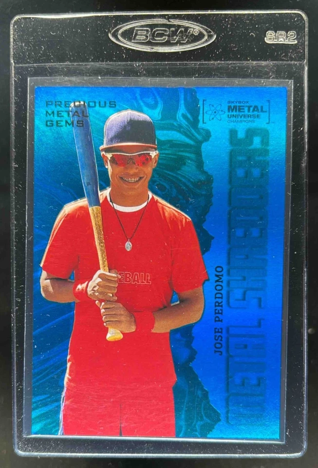 2022 Skybox Metal Universe Jose Perdomo Blue Precious Gems #/50 - Image 1 of 2