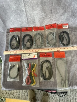 Audio Cable Lot New Old Stock Radio Shack Brand Sold As Lot - Image 1 of 4