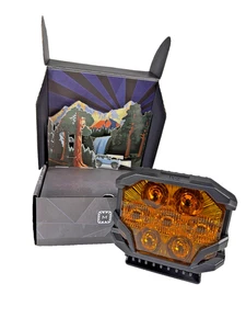 Morimoto BigBanger NCS LED Pod Amber DRL Trailmaster / Yellow Each BAF231 *Open* - Picture 1 of 24