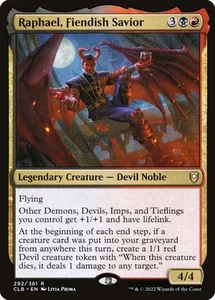 Raphael, Fiendish Savior - Commander Legends: Battle for Baldur's Gate (CLB) - Picture 1 of 1