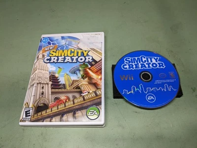 SimCity Creator Nintendo Wii Disk and Case - Image 1 of 4
