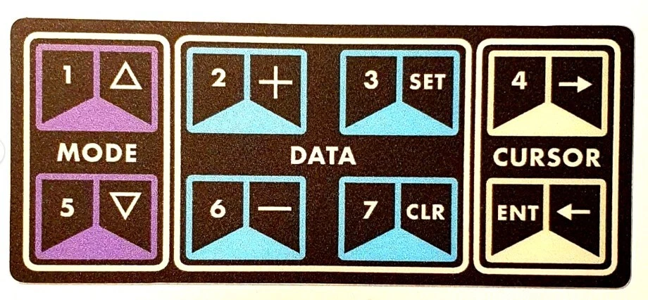 Bedienfeld (Folie) RC Futaba FC-18 - Fernst. - radio remote control-keypad - Bild 1 von 1