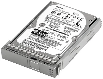 Disk Sun 540-7151-02 390-0377-03 H101414SCSUN146G 146GB 10K 16MB SAS 2.5'' - Immagine 1 di 3