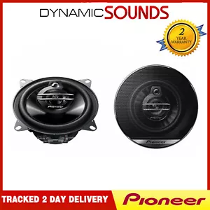 PIONEER TS-G1030F 10cm 4" Inch 3-way Coaxial Car Door Shelf DASH Speakers 420w - Picture 1 of 4