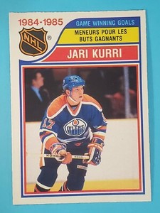 1985-86 O-PEE-CHEE Jari Kurri New York Rangers #261 🏒