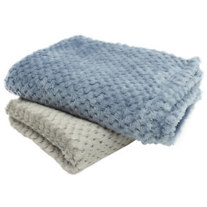 2 Pack Rabbit and Guinea Pig Fleece Blanket - Perfect for Cage Use