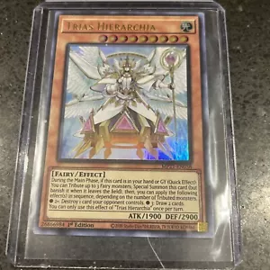 Yugioh Trias Hierarchia MP21-EN058 Ultra Rare 1st Ed Ships Same Day - Picture 1 of 4