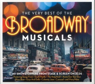THE VERY BEST OF BROADWAY MUSICALS 3CD  Fred Astaire, Gene Kelly, Dick Van Dyke* - Image 1 of 2