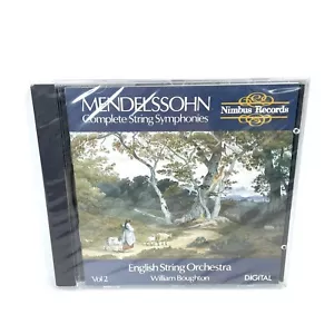 Felix Mendelssohn Complete String Symphonies Vol. 2 CD 1988 Nimbus - Picture 1 of 2