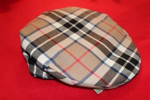 Gorra Highlander by Lochcarron plana 100 % lana Escocia L GRANDE - NUEVA CON ETIQUETAS - Imagen 1 de 4