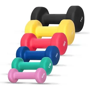 GORILLA SPORTS® Kurzhanteln 2er Set Hanteln Gymnastikhanteln Gewichte Neopren - Bild 1 von 30
