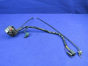 01 Kawasaki ZRX1200 Left Controls w/ Choke Cable TAB #241 ZRX 1200 Horn Signals  - Picture 1 of 11