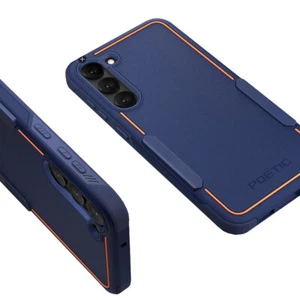 Poetic Neon Series Case for Galaxy S23 5G 6.2 inch Lightweight Slim Navy Blue - Picture 1 of 6