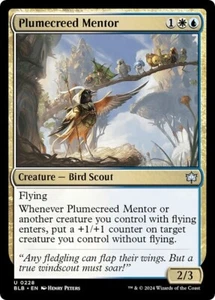 PLUMECREED MENTOR x4 mtg NM-M Bloomburrow 4 Unc - Picture 1 of 1