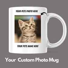 Personalized Photo Coffee Mug KIDS Photo Mug PETS Photo Mug Cat Dog Custom Gift