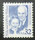 2936 Mnh 1998 32C Lila & Dewitt Wallace Great Americans Reader's Digest Charity