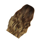 Long Curly Wig Side Part Brown Heat Resistant Synthetic Wigs