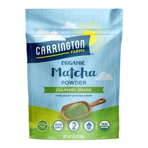 Organic Matcha Powder, Finely Milled Green Tea Leaves, Low Cal., Energy Booster - Picture 1 of 11