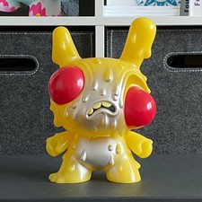 Kidrobot Chris Ryniak Meltdown Dunny 8" Yellow Edition