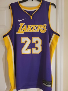 LeBron James Purple NBA Jerseys for 