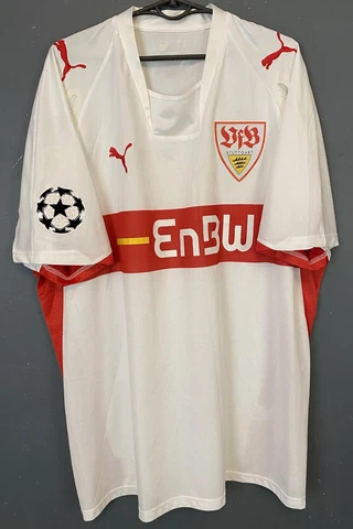 VfB STUTTGART 2007/2008 CHAMPIONS LEAGUE FOOTBALL SOCCER SHIRT JERSEY SIZE XL Cover