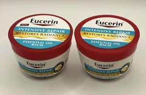 2~Eucerin Intensive Repair ESSENTIAL OIL BALM 7oz Very Dry Skin Factory Sealed - Picture 1 of 1