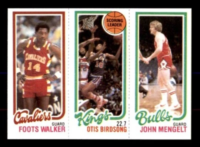 1980 Topps Basketball #163 Walker Birdsong Mengelt NM/MT *e8 - Image 1 of 2