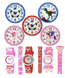 Ravel Children Kids Time Teacher Wall Design Clock Support Teaching Time Gift - Picture 1 of 16
