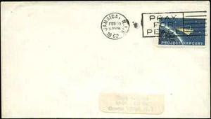 U.S. FDC #1193 First Day Cover Unofficial City Jamaica, NY Project Mercury - Picture 1 of 1